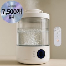 마이프랜드 가열식 가습기 물멍 가습기 대용량 3.2L, 퓨어화이트