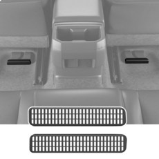Xipoqix 언더 시트 벤트 디플렉터 2024-2026 토요타 타코마 후면 에어컨 벤트 방향 연장 교체 2024-2026 토요타 타코마 액세서리용, Compatible with 2024-2026 Toyo