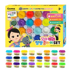꼬마캐리 잼잼클레이 24종 세트 [우리 아이 클레이 정착!], 1개, 600g, 24종세트