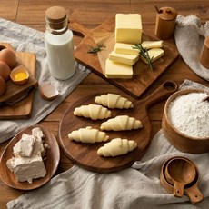 신세계푸드 밀크앤허니 크로와상 생지 2.25kg (50개내외) 크로플 크룽지, 2.52kg, 50개