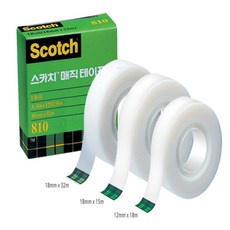 다민 리필용12mm 18m 문구테이프 사무실테이프 점착테이프