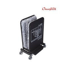 빗물털이개 우산빗물털이기 극세사 우산털이 우산털이개 소형 블랙 OPDS-BK, 상세페이지 참조, 1개