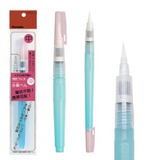 쿠레타케 캘리그라피 워터브러쉬, 2개, 12mm-중