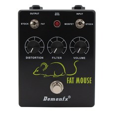 Demonfx FAT Mouse 電吉他破音效果器, 1個