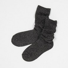 러브톡식 여성 라메 루즈 니삭스