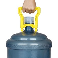 提水神器 手提環把 拎水器 陞級加厚, 1個, 陞級加厚單雙人(提桶更輕鬆)黃色,1個