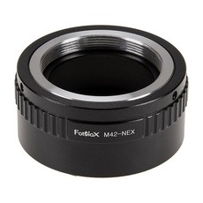 Fotodiox M42(42x1mm) 나사 장착 렌즈와 소니 E-마운트 카메라 호환 렌즈 마운트 어댑터 255280