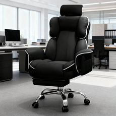 New World e스포츠 의자 인체공학 컴퓨터 의자 게임 의자 사무용 의자 767, 블랙