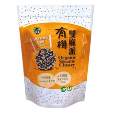 口福不淺 有機雙麻派 25公克 X 20入, 1個, 25公克 X 20包