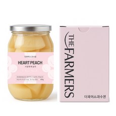 [더파머스] 수제 병조림 (백도) 1구 답례품 20병 1병490g, 단품, 단품