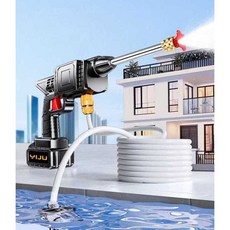 무선 고압분무기 충전식 전동 세차건 살수기 물분사기 가정용, 상세페이지 참고