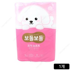 "쿠팡 핫딜" [아이티씨] 보들보들 코지 소프트 화장지 100%천연펄프 3팩 총 90롤, 1개, 30롤, 28m