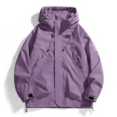 LARGE STORE 機能工裝連帽衝鋒外套 防風防水登山外套