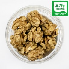 국산 최초 유기농 인증 영동 깐 호두, 완태, 1개, 150g