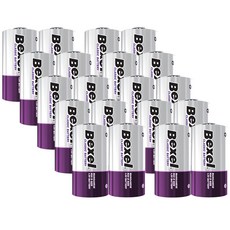 벡셀 망간 D형 건전지, 1개, 20개입