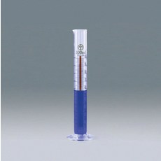 화학공장용 정밀 측정 눈금 메스실린더 유리제 액체 계량용 실험기구 자재 규격 일체, 25ml