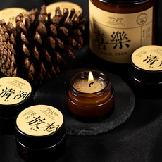 HEALlife 香薰蠟燭 藏詩禮盒, 白茶*1