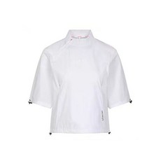 韓國高爾夫 GOLF 女士速乾戶外休閒短袖不規則半拉鍊運動衣物