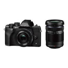 OM OLYMPUS OM-D E-M10 MarkIV EZ SYSTEM올림푸스 미러리스 일안 카메라 더블 줌 킷, 1개, B08GC72WCW