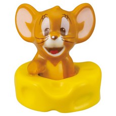 sun art 湯姆貓與傑利鼠 立體筷架 傑利 & 起司, 1個, 黃色