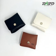 [이니셜각인] 투웨이 골프힙색벨트 여성볼주머니 벨트형, 각인_브라운, 1개, 각인_브라운