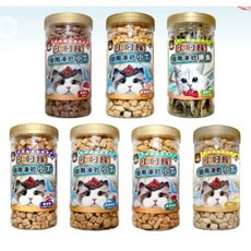 Joy Food 喜樂寵宴 貓御用凍乾小丁/犬御用凍乾小丁 寵物零食 罐裝, 1個, 鬼頭刀(犬用)110g