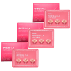 CLA 다이어트 체지방감소 보조제 공액리놀레산, 3개, 10정