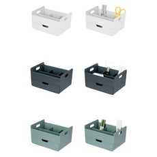 시스맥스 콤보 데스크 오거나이저 다용도 수납함, 코발트 그린, 1개