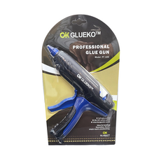 OK 전기 글루건 본드건 총 핫멜트 건 대형 접착 보수 100W P-100, 1개