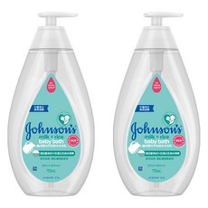존슨즈베이비 밀크 라이스 키즈 바스 바디 클렌저, 750ml, 2개