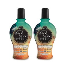 유러피언 골드 기계 태닝로션 브론저, 7000X, 2개, 354ml