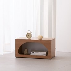 제이디퍼니처 국내제작 모디 520 다용도 수납 협탁 S(520 x 315 x 310 mm), 1개, 아카시아