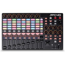 AKAI 프로페셔널 APC Mini MK2 - Aleton Live Lite 64개의 RGB 패드 드럼 및 노트 모드 MIDI 믹서를 사용한 클립 출시용 USB 패드 컨트롤러, 1개