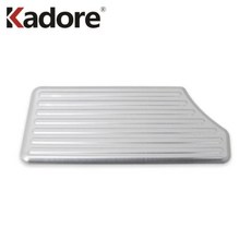 레스트 풋 페달 보호대 커버 트림 스티커 자동차 시빅 세단, 1. 304SS Silver, 기본