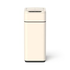 다룸 스마트 자동센서 스테인리스 휴지통 10L, 아이보리, 1개