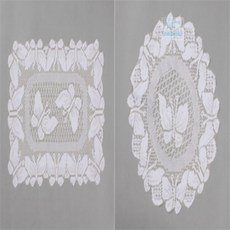 On동네 프렌치 레이스 테이블 러너 2종세트나비 조각보