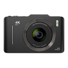 4K數位錄影相機 16倍變焦 4800萬畫素, H16黑色