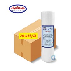Hydrosep HQ-PPF 高密度細溝槽1微米PP纖維濾心20入 10吋通用規格, 1個