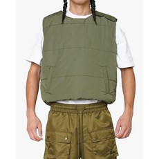 YAV 美國 EPTM US 戰術造型Puffer背心，軍綠色多口袋輕量保暖背心