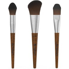 Actekart 3PCS 모델 청소 브러시 키트프리미엄 나무 손잡이 소 피규어 더 용 전문 수집 가능한 취미 공예품