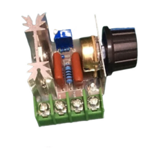 2000W 交流電子調壓器 調速器 調溫器 大功率調速器 馬達調速器 Triac調光器 寵物箱 紅外線陶瓷燈調溫【現貨】