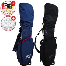 증정 26년 캘러웨이 패어웨이 플러스 (FAIRWAY PLUS) 남성용 스탠드백 GF, 블랙