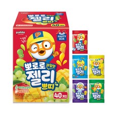뽀로로 과일맛 젤리 쁘띠 720g (18g*40개입), 4개
