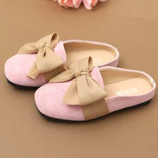 꼬꼬마슈 스웨이드 리본 유아동 여아 블로퍼 kd287