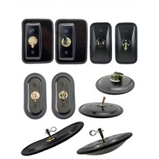 화물차 백미러 굴삭기 사각지대 대형 거울 트럭 사이드미러 보조 미러, 8. 소형 사각 클립형 1.8-2.4cm