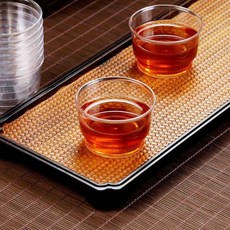 一次性喝茶杯航空硬塑杯加厚耐高溫品茶杯商用辦公招待水杯 副廠產品, 1個, 100ml喝茶杯80個 共4包, 4包