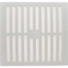 개폐식 PVC 백색 통풍구 (특대) 285x267mm 환풍구 쇠부리그릴