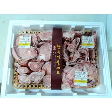 마장동 한우 투플러스 고소한 진한 사골 잡뼈 스지 보양식 명절선물세트 한우세트, 1개