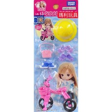 莉卡娃娃配件 歡樂三輪車 LA22630 (人偶另售), 1個