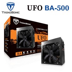 TrendSonic UFO 電源供應器 400/450/500/550/600 扁線設計, UFO 500(兩年保固)